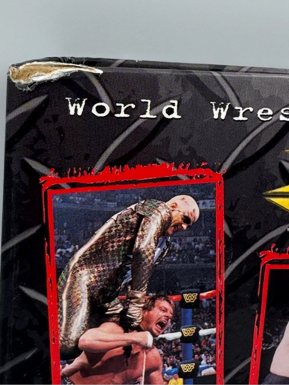 1999 WWF WrestleMania‎ Live Photocard Album Binder EMPTY No Cards WWE Vintage